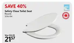 Home Hardware Safety Close Toilet Seat offer