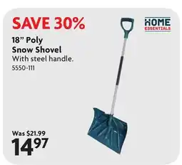 Home Hardware 18 Poly Snow Shovel offer
