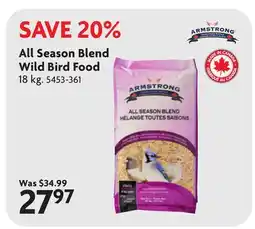 Home Hardware All Season Blend Wild Bird Food offer