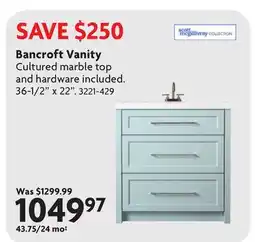 Home Hardware Bancroft Vanity offer