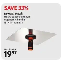 Home Hardware Drywall Hawk offer