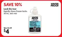 Home Hardware Lock De-Icer offer