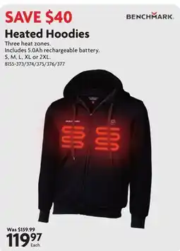 Home Hardware Heated Hoodies offer