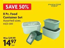 Home Hardware 8 Pc. Food Container Set offer
