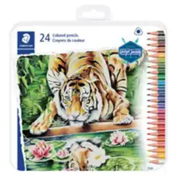 Staples Staedtler Colour Pencils - Assorted - 24 Pack offer
