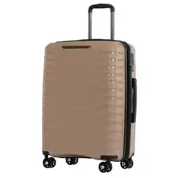 Staples Air Canada Jasper 24 Hardside Check-in Spinner Luggage - Champagne offer