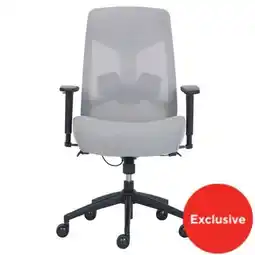 Staples Serta Destin Mesh Chair Grey offer