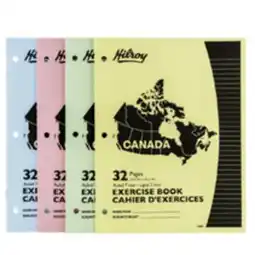 Staples Canada Stitched Exercise Book, 4 pk offer