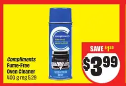 Chalo FreshCo Compliments Fume-Free Oven Cleaner 400 g offer