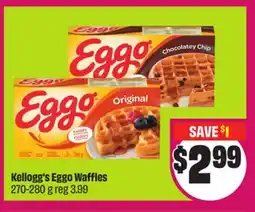 Chalo FreshCo Kellogg's Eggo Waffles 270-280 g offer