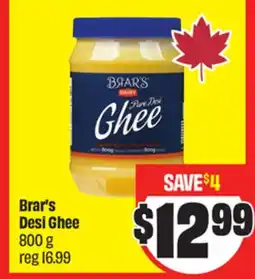 Chalo FreshCo Brar's Desi Ghee 800 g offer