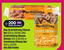 Chalo FreshCo Armstrong Cheese Bar Shreds offer