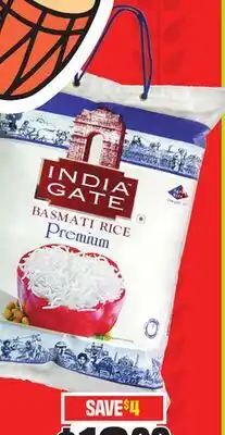 Chalo FreshCo India Gate Basmati Rice 4.54 kg offer