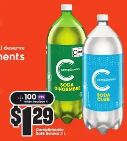 Chalo FreshCo Compliments Soft Drinks 2l offer