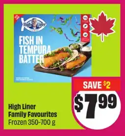 Chalo FreshCo High Liner Family Favourites Frozen 350-700 g offer
