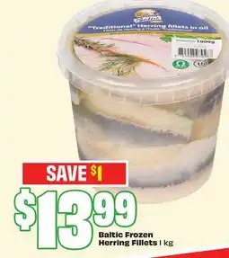 Chalo FreshCo Baltic Frozen Herring Fillets 1 kg offer