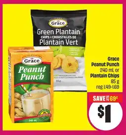 Chalo FreshCo Grace Peanut Punch 240 mL or Plantain Chips 85 g offer