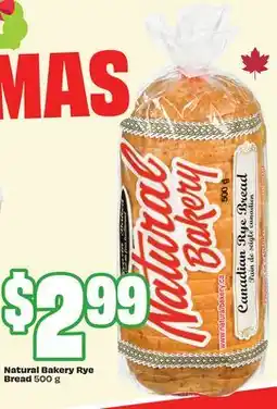 Chalo FreshCo Natural Bakery Rye Bread 500 g offer