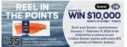 Sobeys TRUE NORTH Fresh Atlantic Salmon Fillets offer