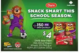 Sobeys DARE Bear Paws offer
