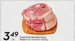 Sobeys Fresh Pork Shoulder Picnic offer
