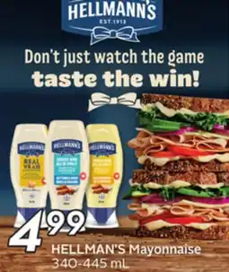 Sobeys HELLMAN'S Mayonnaise offer