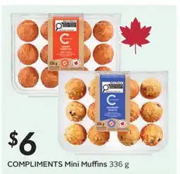 Sobeys COMPLIMENTS Mini Muffins offer
