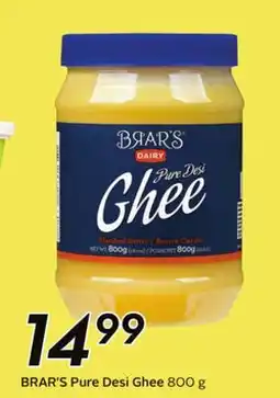 Sobeys BRAR'S Pure Desi Ghee offer