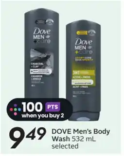 Sobeys DOVE Men's Body Wash offer