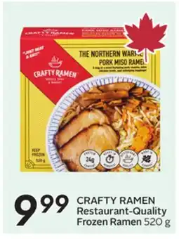 Sobeys CRAFTY RAMEN Restaurant-Quality Frozen Ramen offer