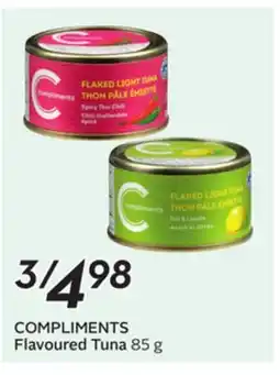 Sobeys COMPLIMENTS Flavoured Tuna offer