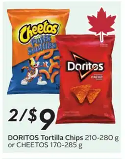 Sobeys DORITOS Tortilla Chips offer