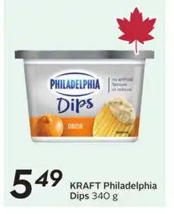Sobeys KRAFT Philadelphia Dips offer