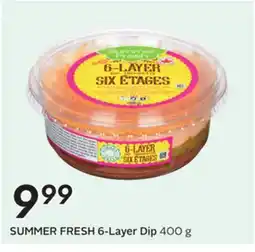 Sobeys SUMMER FRESH 6-Layer Dip offer