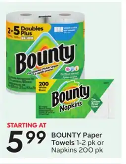 Sobeys BOUNTY Paper Towels offer