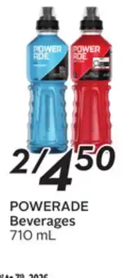 Sobeys POWERADE Beverages offer