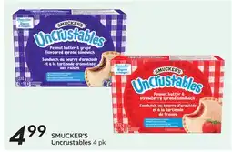 Sobeys SMUCKER'S Uncrustables offer