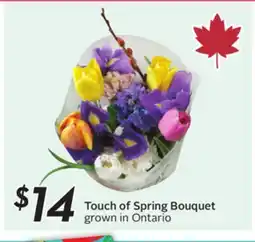 Sobeys Touch of Spring Bouquet offer