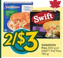 Sobeys SWANSON Pies offer