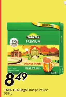 Sobeys TATA TEA Bags Orange Pekoe offer