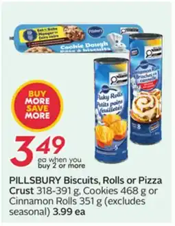 Sobeys PILLSBURY Biscuits, Rolls or Pizza Crust offer