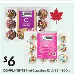 Sobeys COMPLIMENTS Mini Cupcakes offer