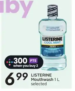 Sobeys LISTERINE Mouthwash offer