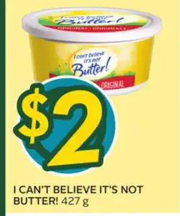 Sobeys I CAN'T BELIEVE IT'S NOT BUTTER! offer