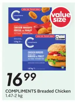Sobeys COMPLIMENTS Breaded Chicken offer