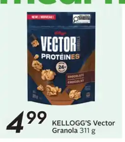 Sobeys KELLOGG'S Vector Granola offer