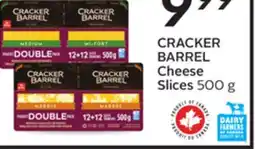 Sobeys CRACKER BARREL Cheese Slices offer