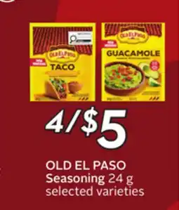 Sobeys OLD EL PASO Seasoning offer
