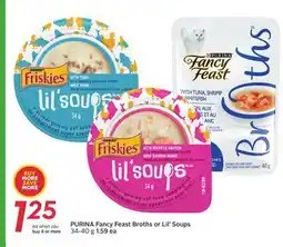 Sobeys PURINA Fancy Feast Broths or Lil' Soups offer