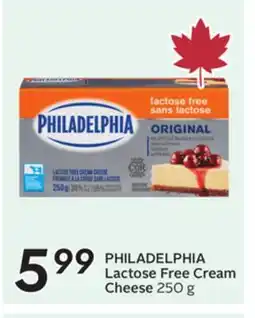 Sobeys PHILADELPHIA Lactose Free Cream Cheese offer